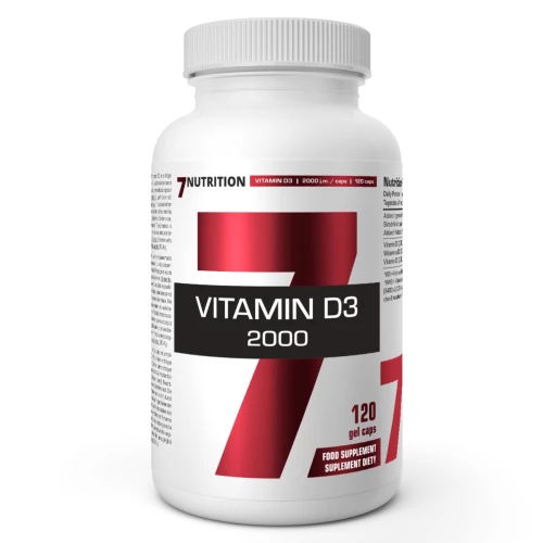 7Nutrition - Vitamin D3 2000 - 120 kapsułek